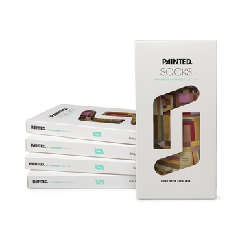 Socks by Kandinsky (rose, 5 pairs)