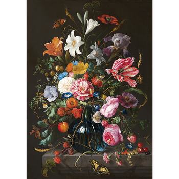 Socks by De Heem (lilies, 5 pairs)