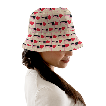 Rain hat by Matisse_Hearts (5 pcs)