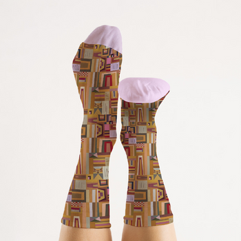 Socks by Kandinsky (rose, 5 pairs)