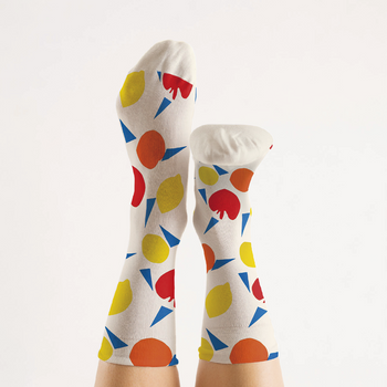 Socks by Matisse (apples, 5 pairs)
