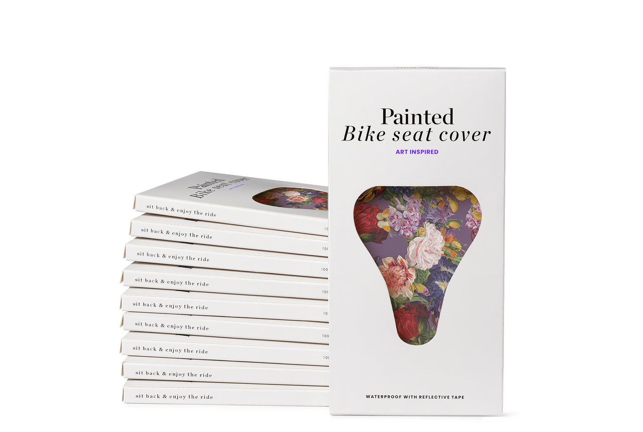 Bike seat cover by Knip (purple, 10 pcs)