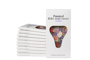 Bike seat cover by Knip (purple, 10 pcs)