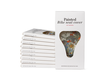 Bike seat cover by Ruysch (big flowers, 10 pcs)