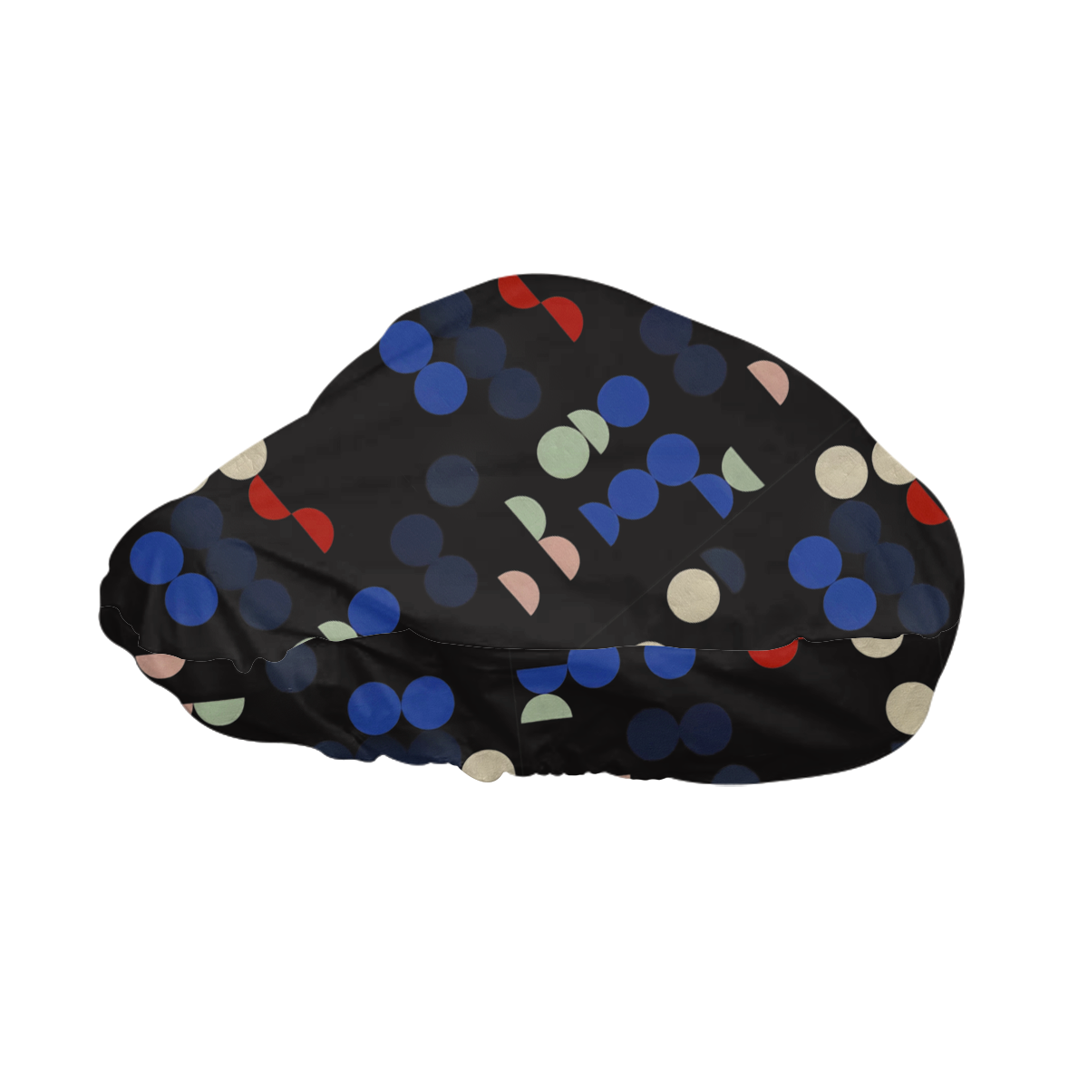 Bike seat cover by Taeuber-Arp (black, 10 pcs)
