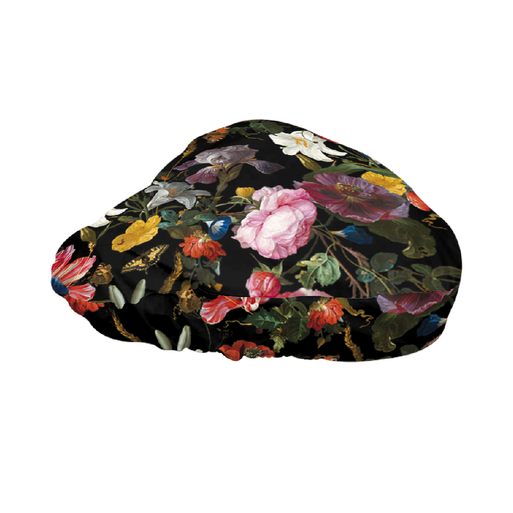 Bike seat cover by De Heem (lilies, 10 pcs)