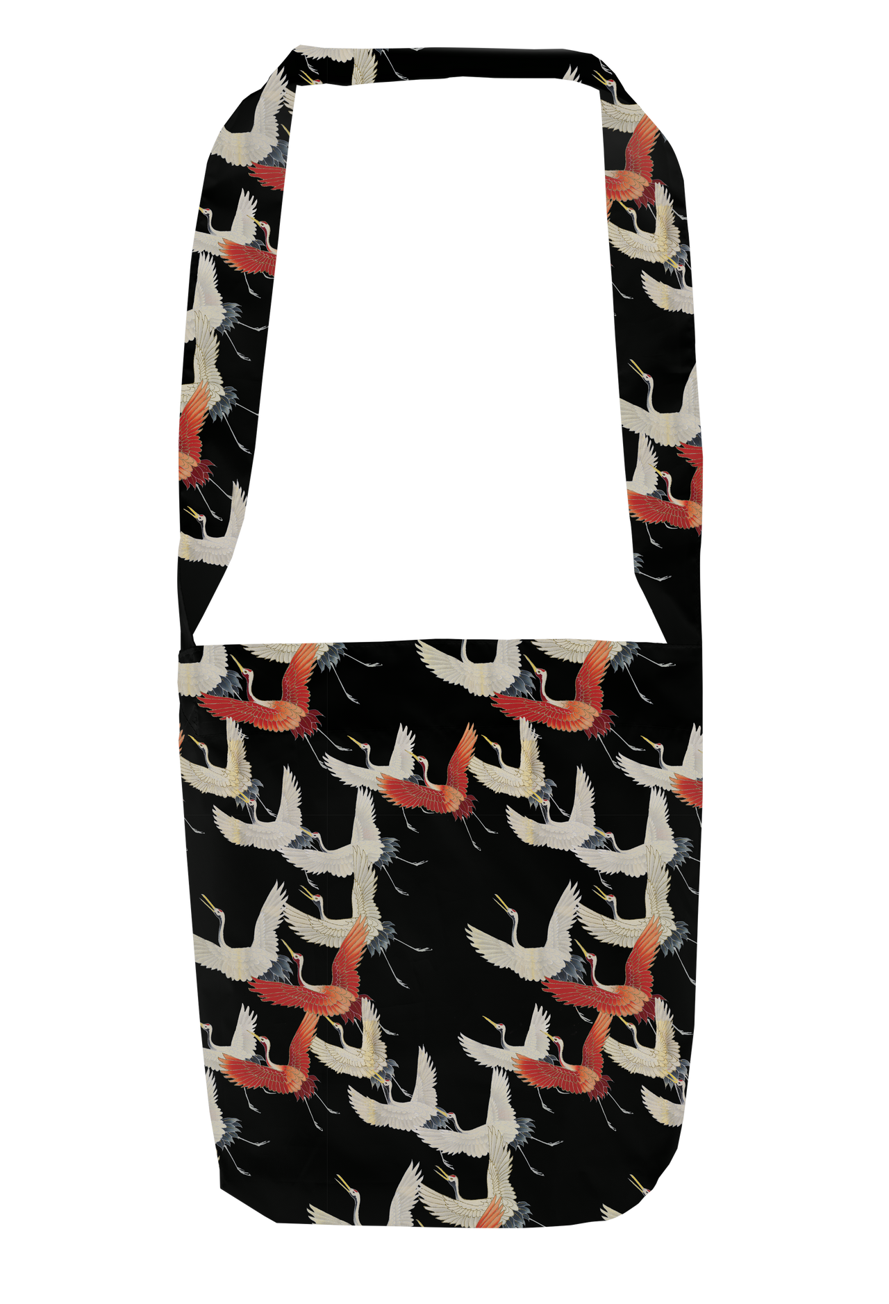 Crossbody Cranes (black, 5 pcs)