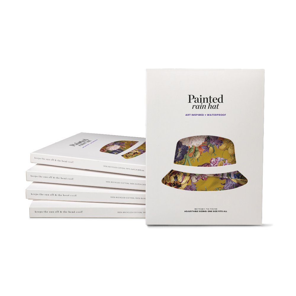Rain Hat by Knip (ocher, 5 pcs)