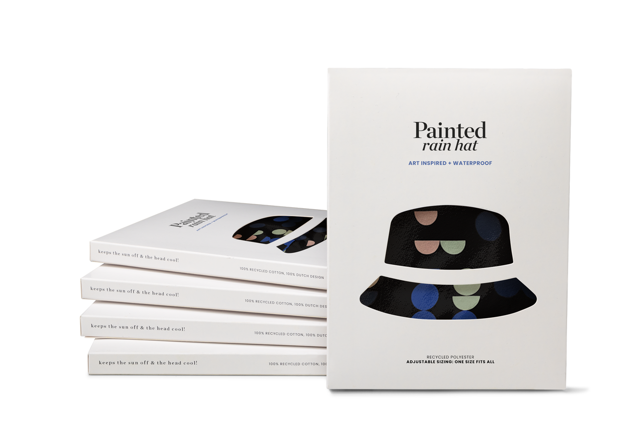 Rain Hat by Taeuber-Arp (black, 5 pcs)