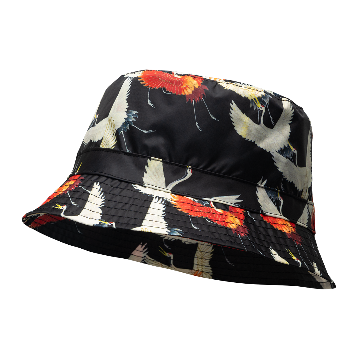 Rain Hat Cranes (black, 5 pcs)