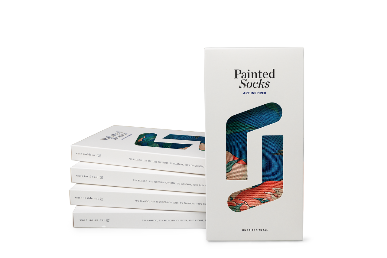 Socks by Hokusai (5 pairs)