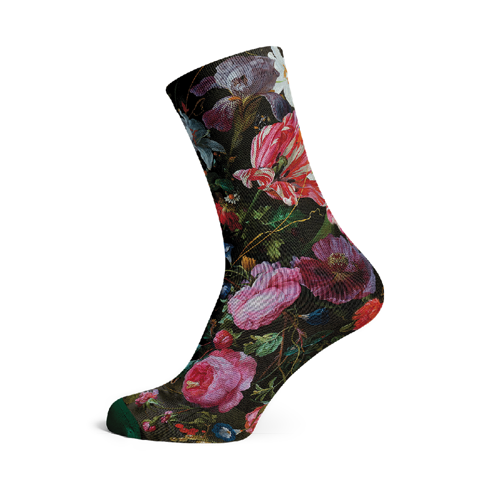 Socks by De Heem (lilies, 5 pairs)