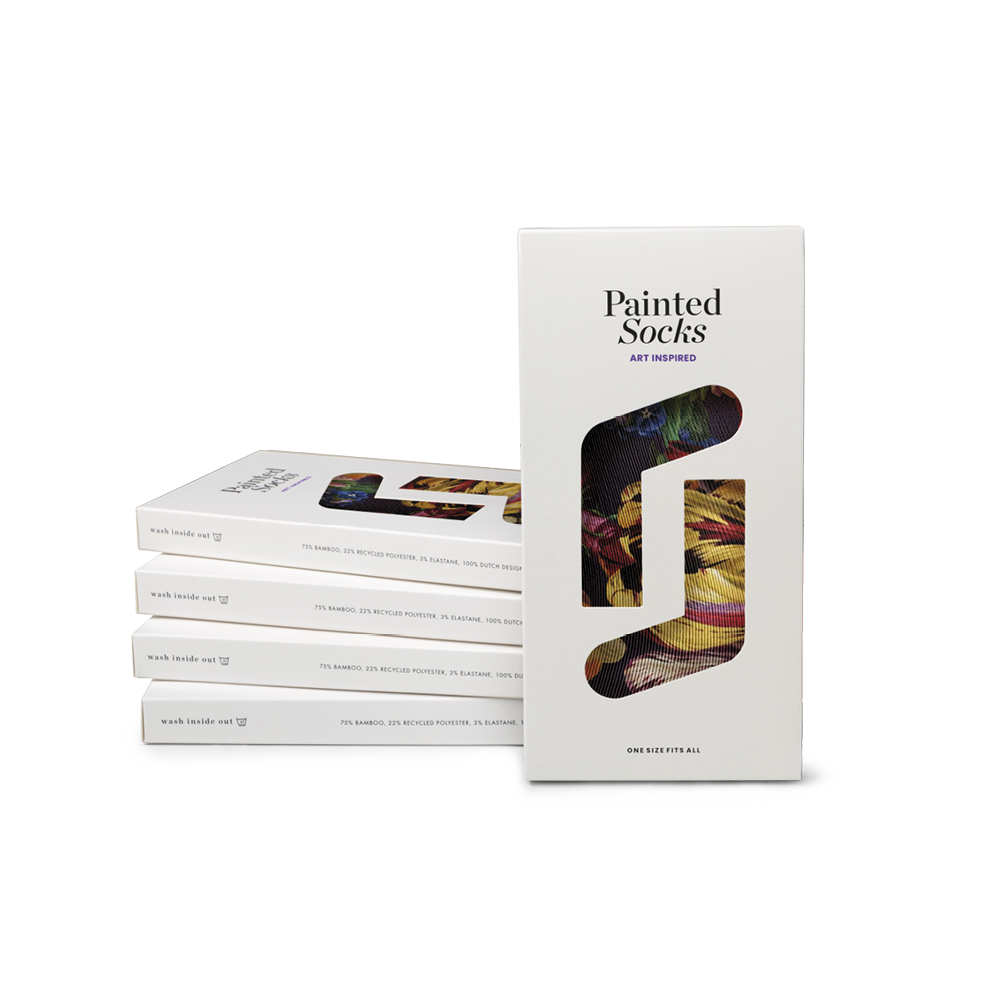 Socks by Knip (purple, 5 pairs)