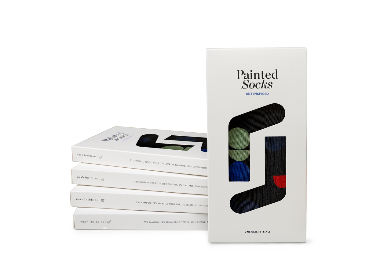 Socks by Taeuber-Arp (black (5 pairs)