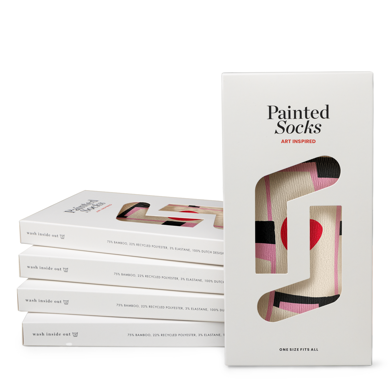 Socks by Matisse (hearts, 5 pairs)