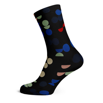 Socks by Taeuber-Arp - Black (5 pairs)