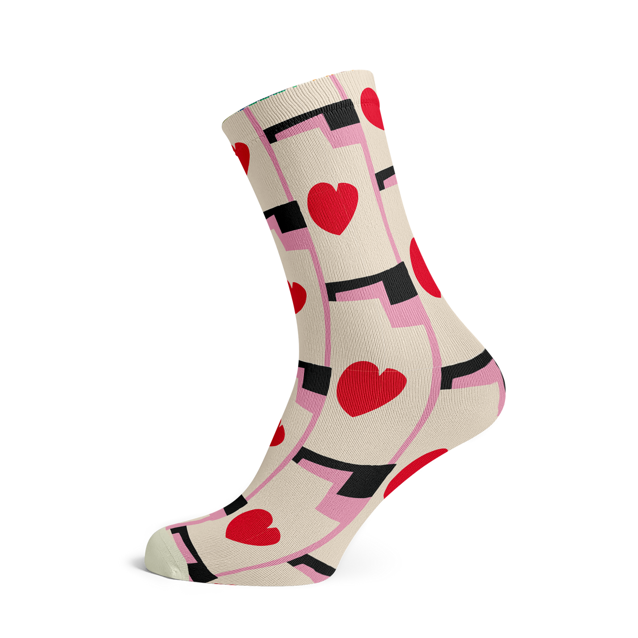 Socks by Matisse (hearts, 5 pairs)