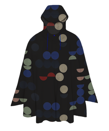 Raincape by Taeuber-Arp (black, 3 pcs)